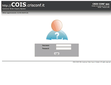 Tablet Screenshot of cois.crisconf.it