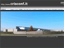 Tablet Screenshot of crisconf.it